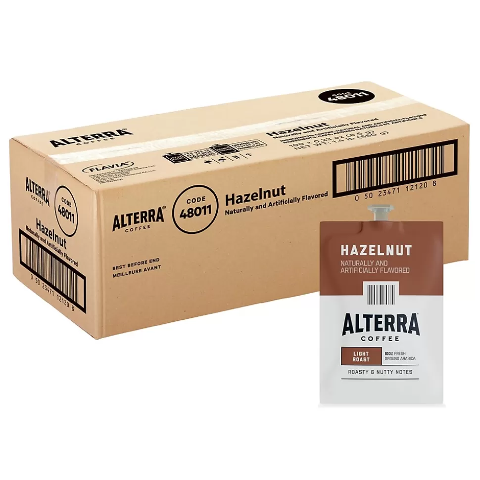 Alterra Hazelnut Coffee Flavia Freshpack, Medium Roast, 100/Carton (MDRA185) Outlet