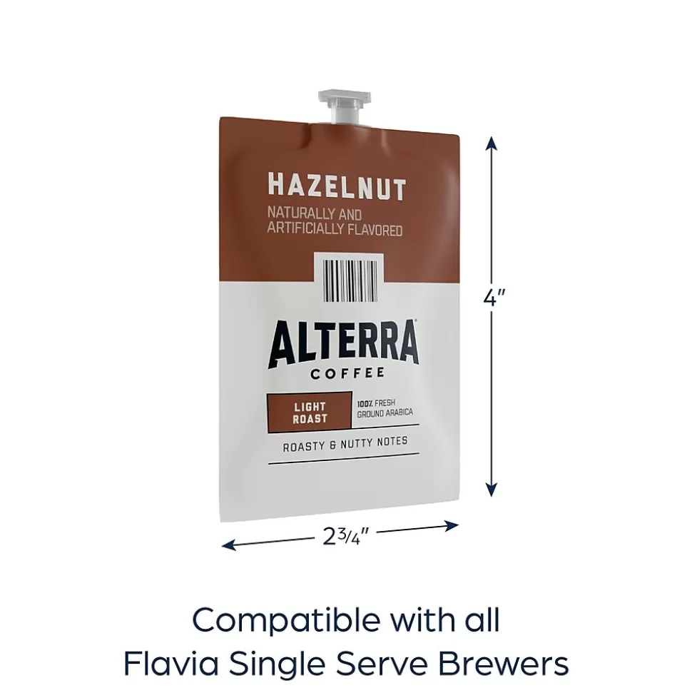 Alterra Hazelnut Coffee Flavia Freshpack, Medium Roast, 100/Carton (MDRA185) Outlet