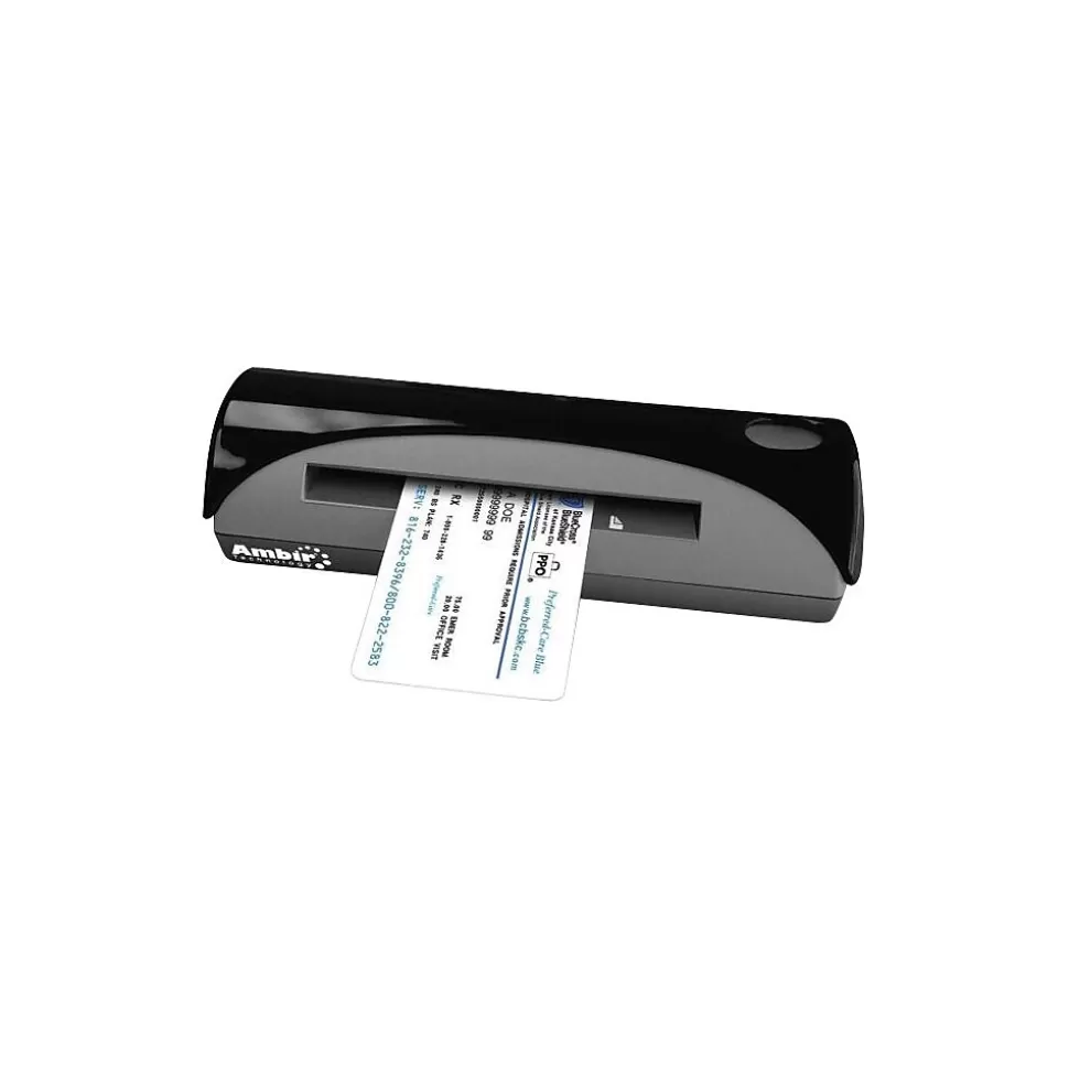 Ambir PS667-AS Desktop Scanner, Black Hot