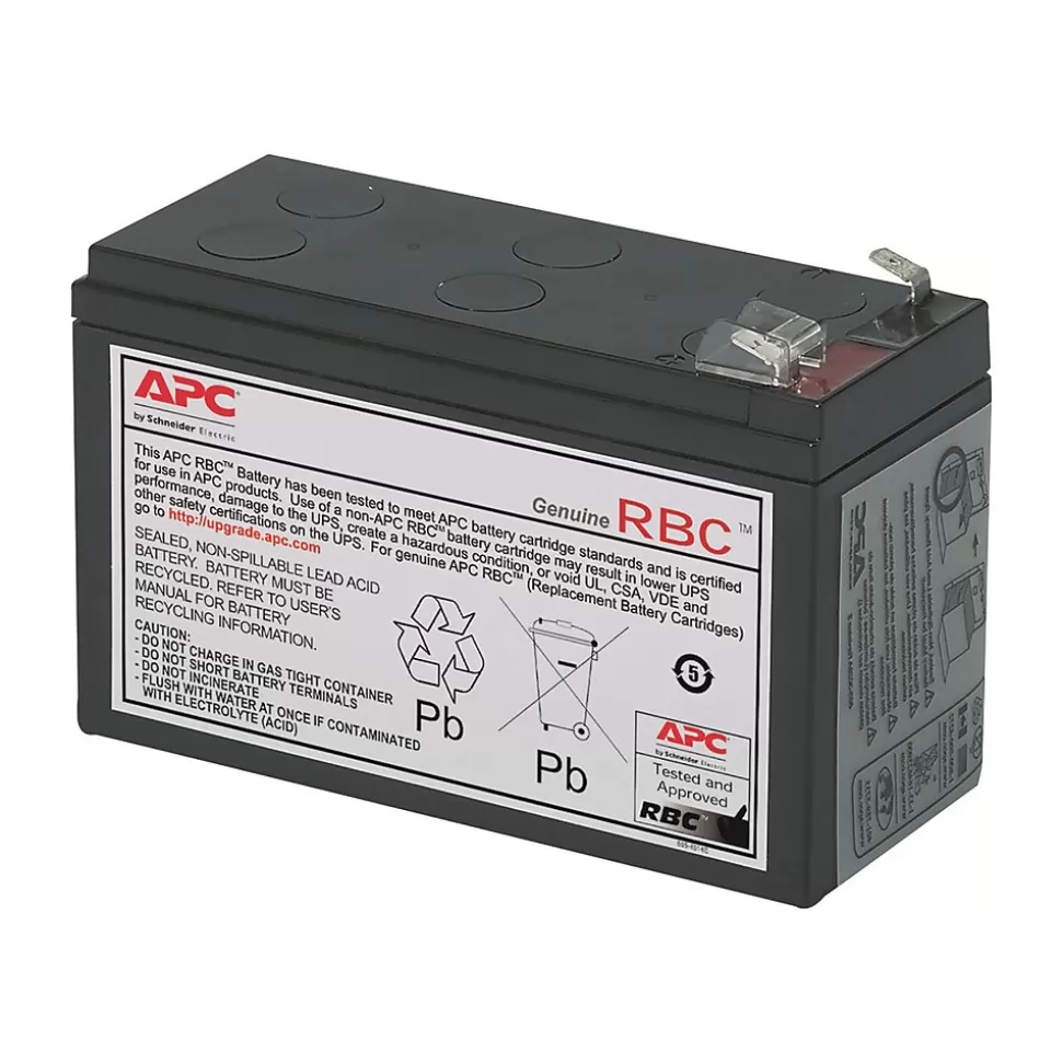 APC Cartridge #2 UPS Replacement Battery, Black (RBC2) Shop