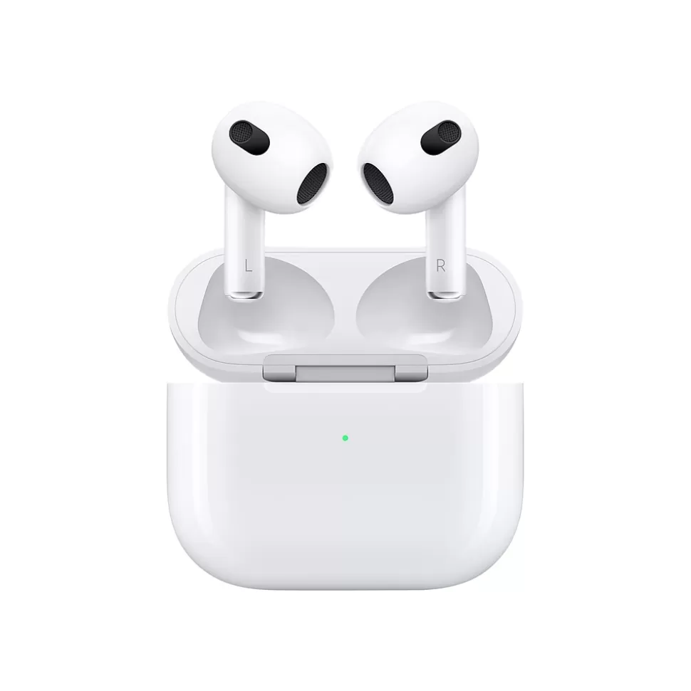 Apple AirPods (3rd Generation) Bluetooth Earbuds with Magsafe Charging Case, White (MME73AM/A) Cheap