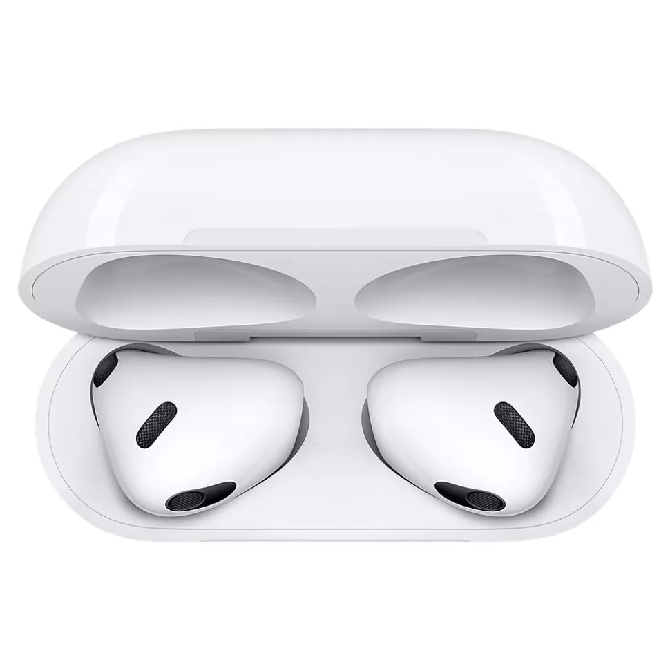Apple AirPods (3rd Generation) Bluetooth Earbuds with Magsafe Charging Case, White (MME73AM/A) Cheap
