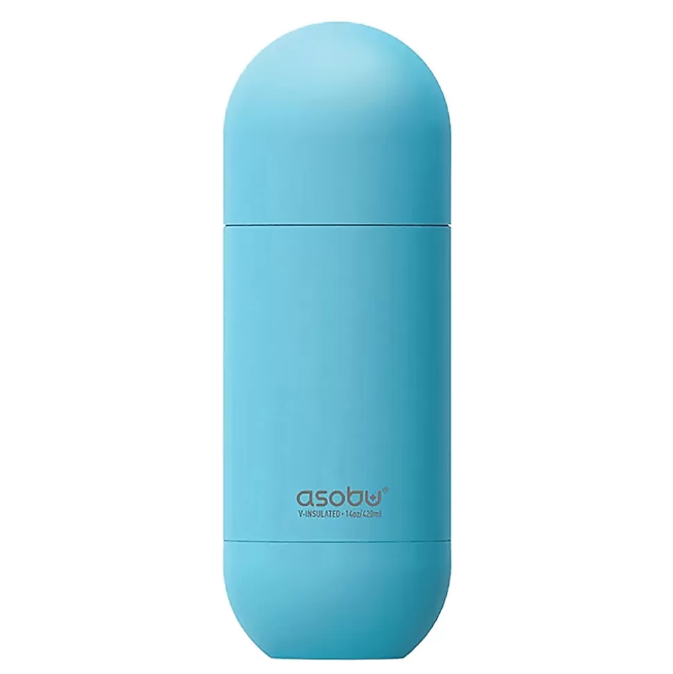 ASOBU Orb Water Bottle, 14 oz., Teal (SBV30) Online