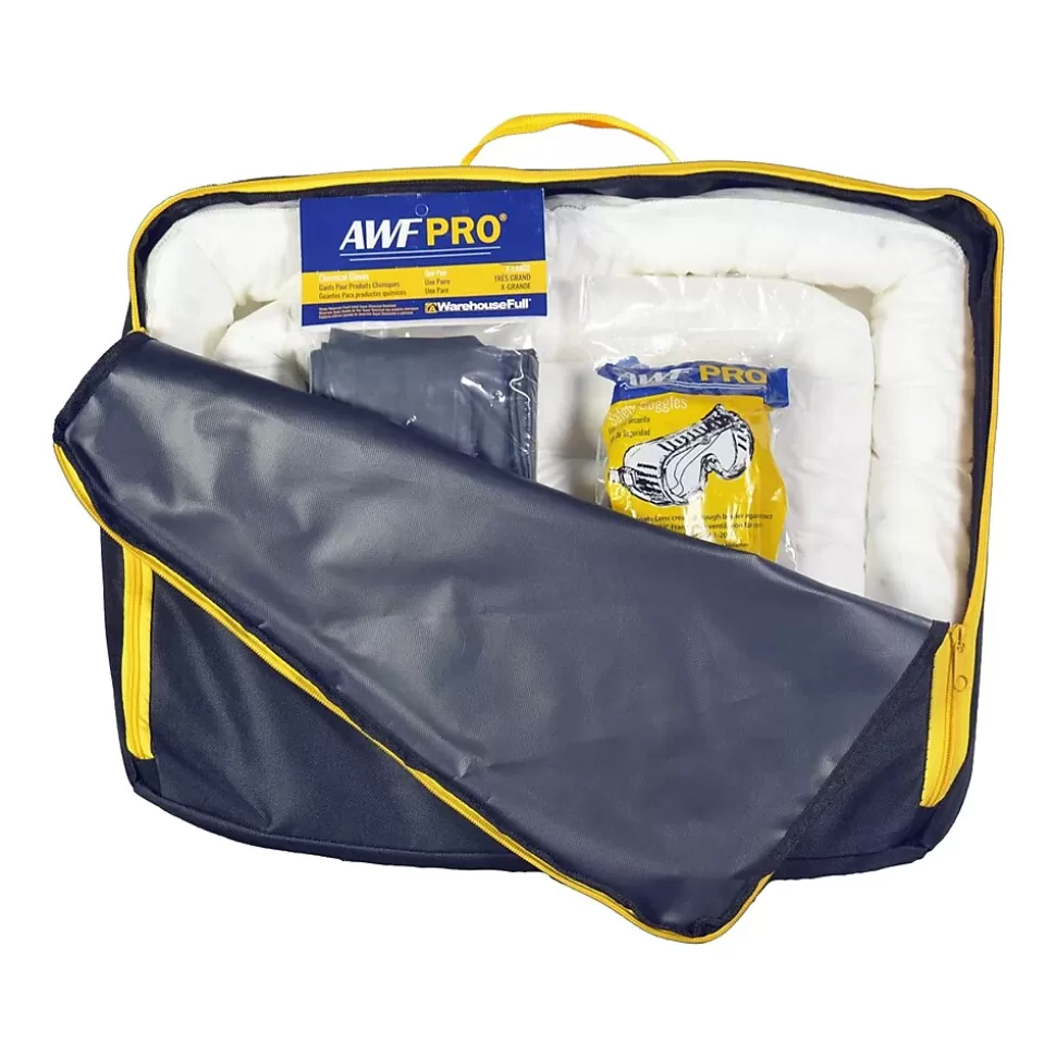 AWF Pro Portable Oil Spill Kit, 35 Pieces (KTSK 22011-RT) Cheap