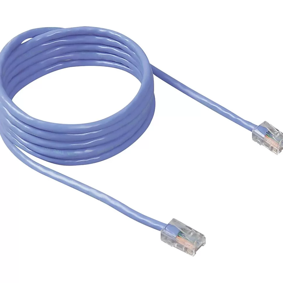 Belkin 3' Snagless CAT-5e, 10/100Base-T Patch Cables, Blue Clearance