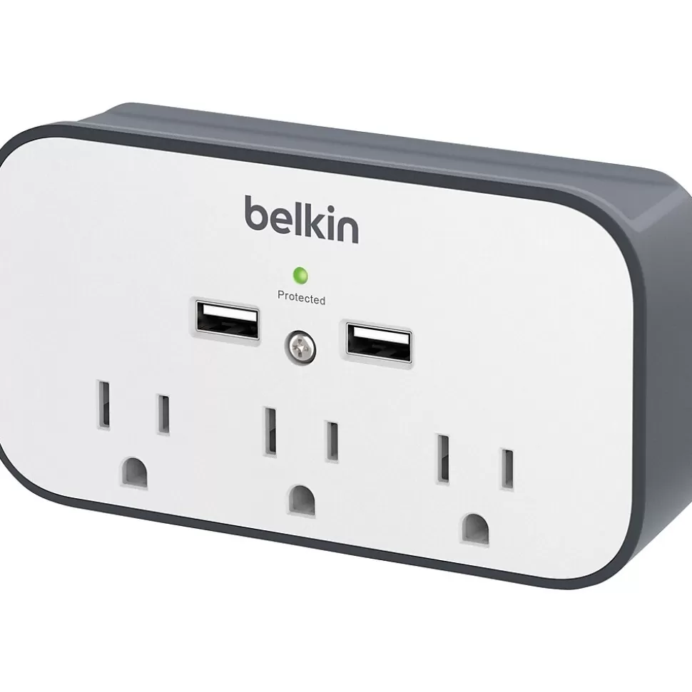 Belkin Surge Protector, 300 Joules, 3 Outlet (BSV300TTCW) Cheap