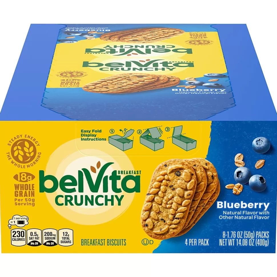 BelVita Blueberry Breakfast Bar, 1.76 oz., 8 Bars/Box (GEN02908) Discount