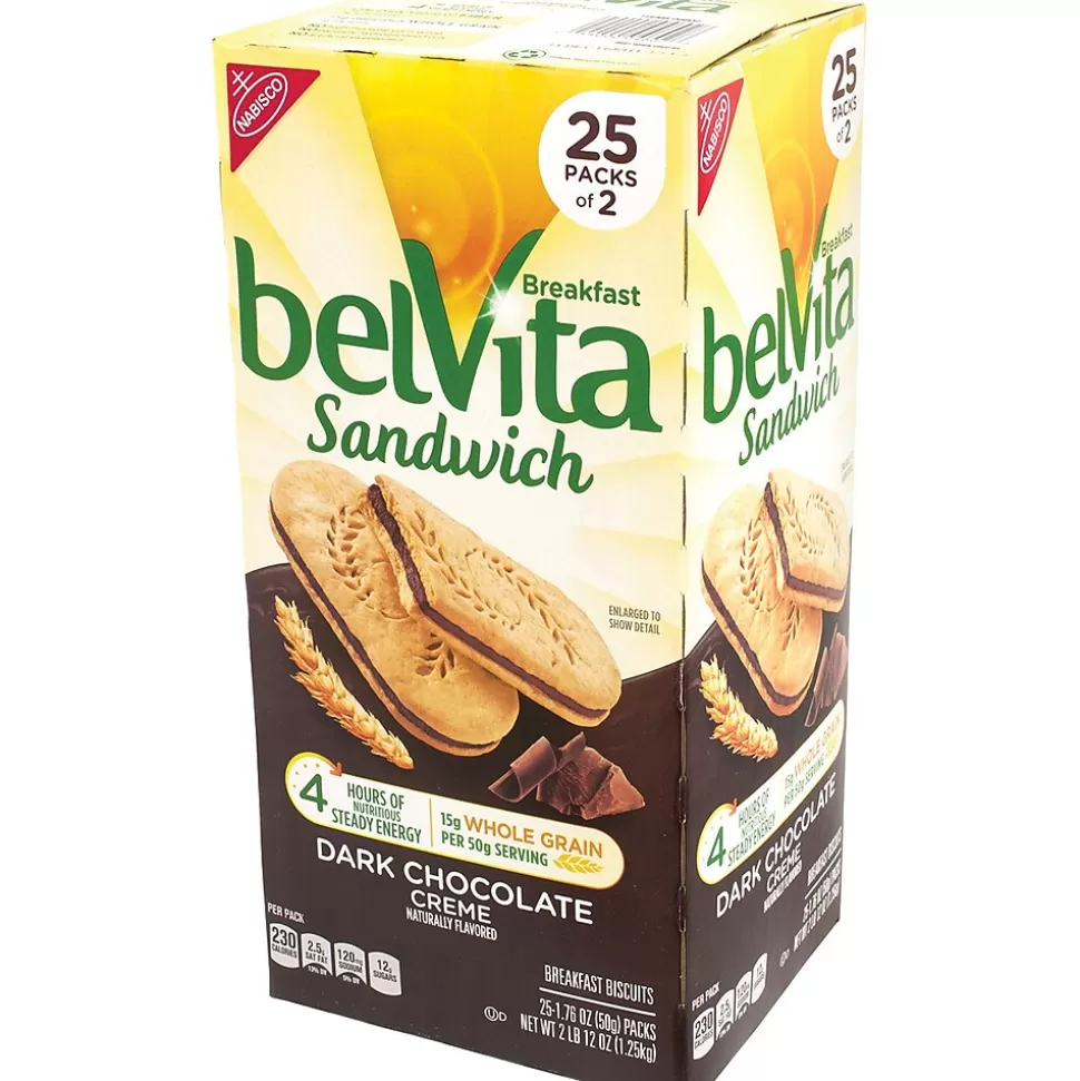 BelVita Chocolate Breakfast Bar, 1.76 oz., 25 Bars/Box (220-00570) Best Sale