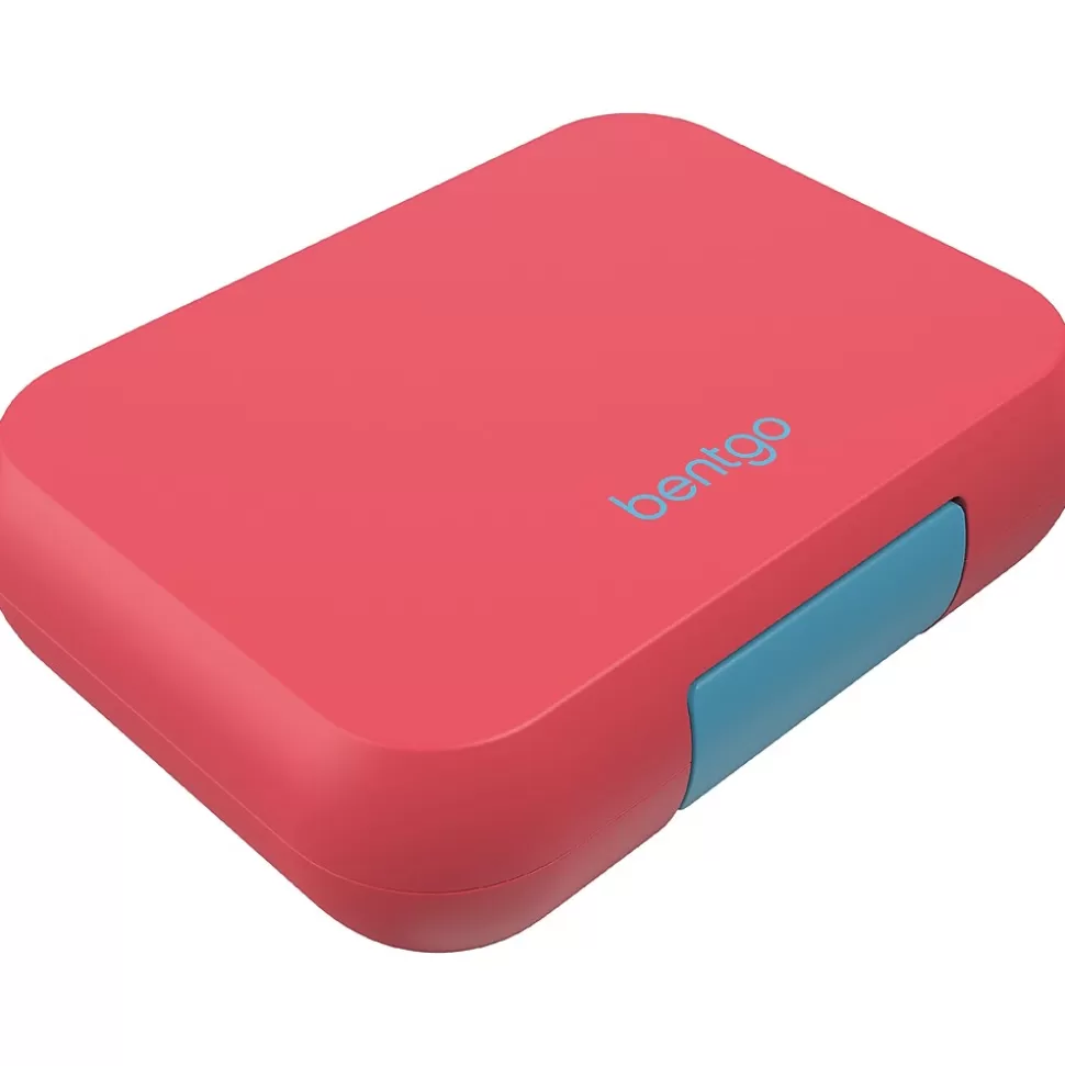 bentgo Pop Lunch Box, Flame Red/Turquoise (BGOPOP-FL) Best