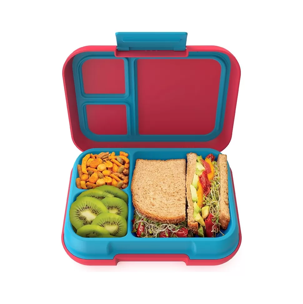 bentgo Pop Lunch Box, Flame Red/Turquoise (BGOPOP-FL) Best