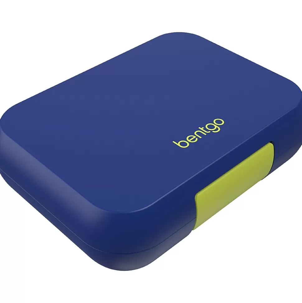 bentgo Pop Lunch Box, Navy Blue/Chartreuse (BGOPOP-NB) Shop