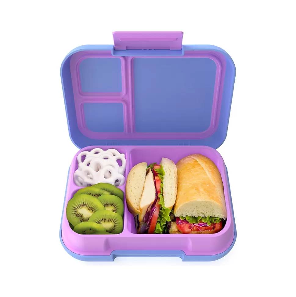 bentgo Pop Lunch Box, Periwinkle/Pink (BGOPOP-PW) Best