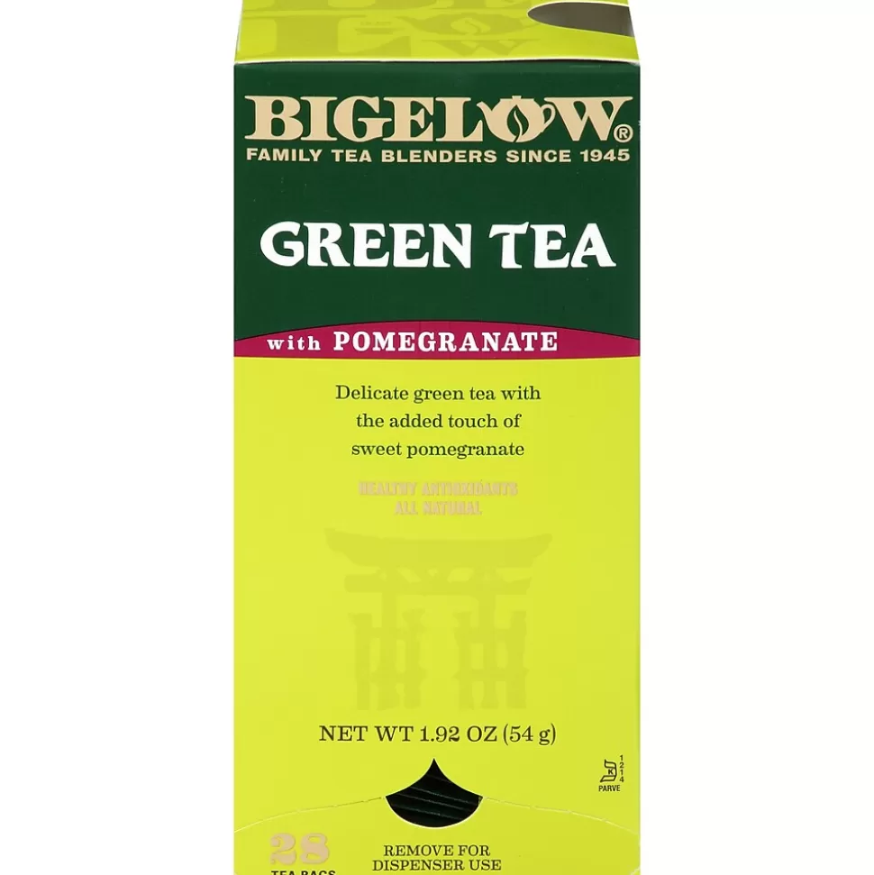 Bigelow , Green Tea with Pomegranate, 28/Box (RCB10363) Best Sale