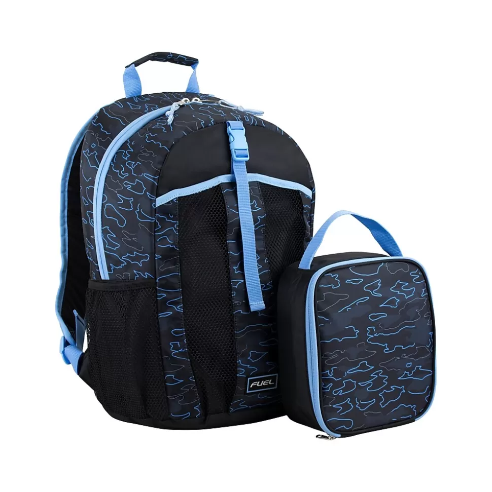 Bijoux Deluxe Backpack, Camo, Black/Blue (110592ST-OC2) Outlet