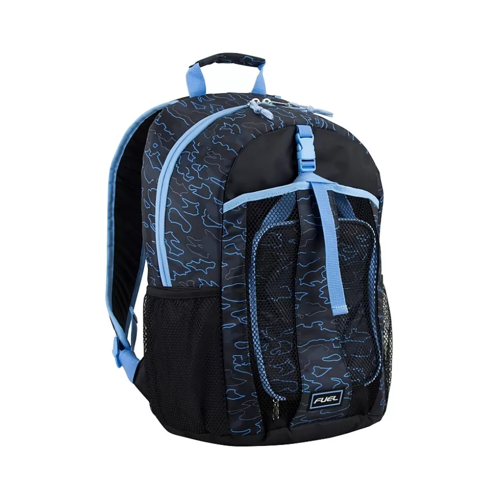 Bijoux Deluxe Backpack, Camo, Black/Blue (110592ST-OC2) Outlet