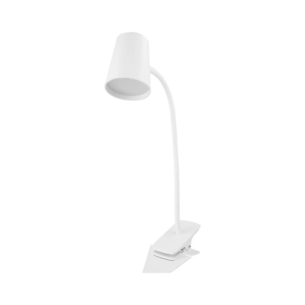 Bostitch Office 7.48" LED Adjustable Clamp Desk Lamp, White (LED2103) Online