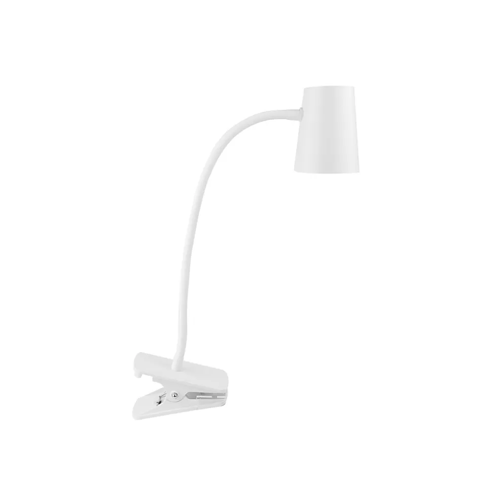 Bostitch Office 7.48" LED Adjustable Clamp Desk Lamp, White (LED2103) Online