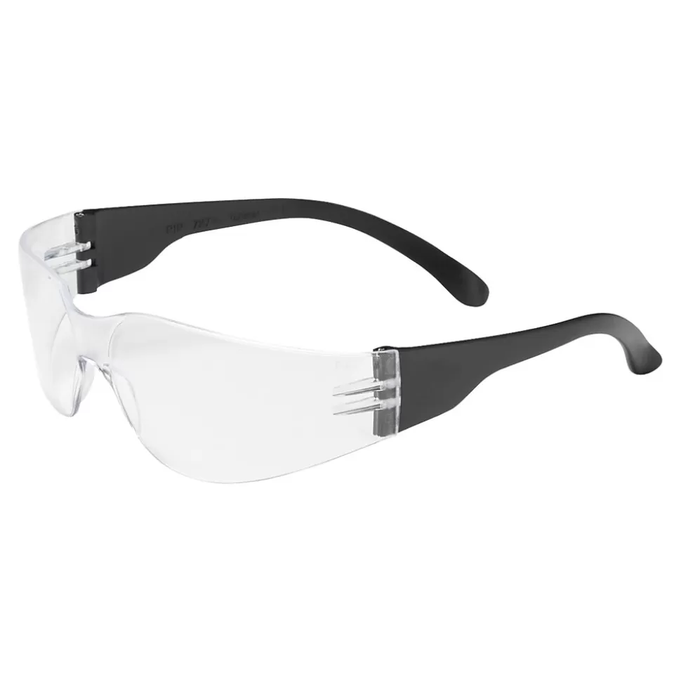 Bouton Zenon Z11SM Polycarbonate Rimless Safety Glasses, Clear Lens, Anti-Scratch (250-00-0000) Flash Sale
