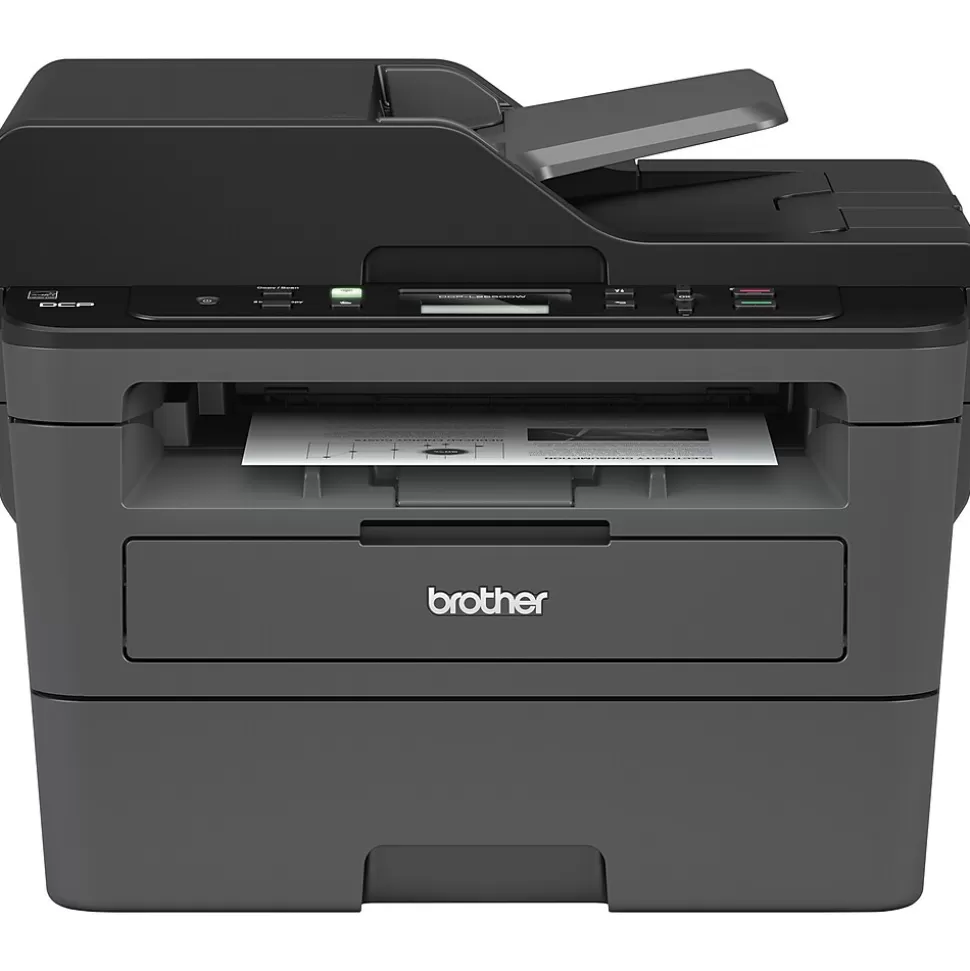 Brother DCP-L2550DW Wireless Monochrome Laser All-In-One Printer, Refurbished Flash Sale