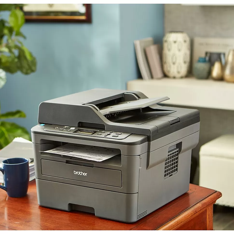 Brother DCP-L2550DW Wireless Monochrome Laser All-In-One Printer, Refurbished Flash Sale