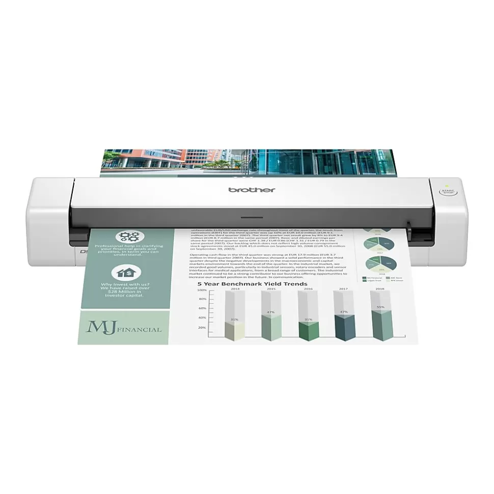 Brother DSmobile DS-740D Duplex Portable Scanner White Fashion