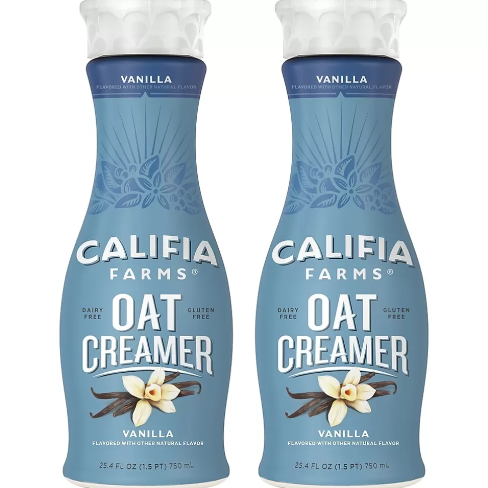 CALIFIA FARMS Vanilla Oat Creamer, 25.4 Oz, 2PK Best Sale