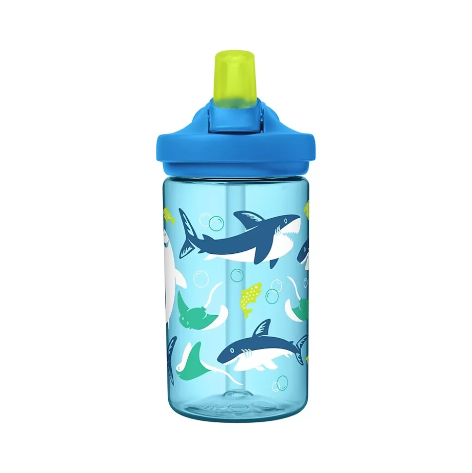 CamelBak Eddy + Kids Water Bottle, Sharks And Rays, 14 Oz. (2472402041) Online