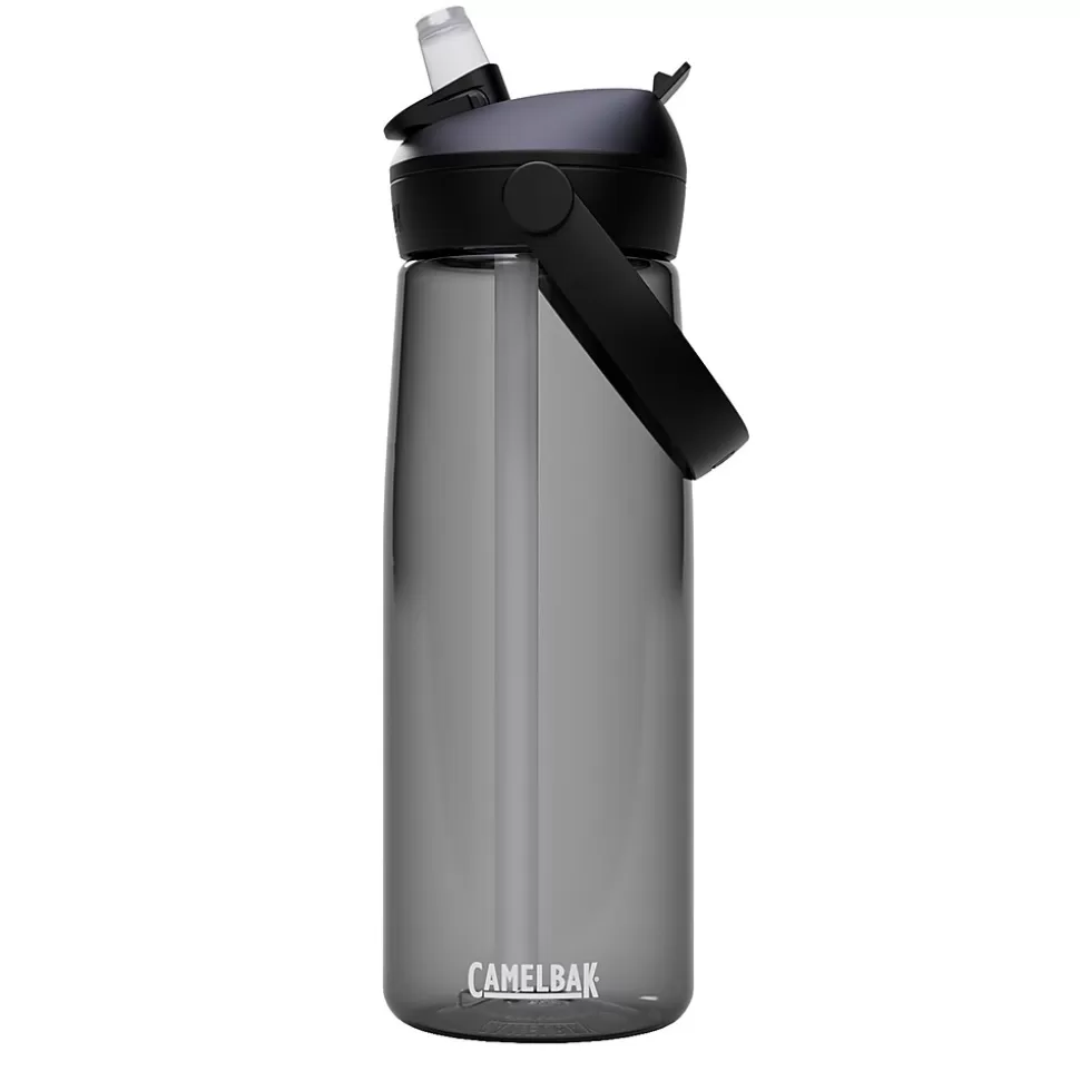 CamelBak Thrive FlipStraw Plastic Water Bottle, 25 oz., Charcoal (2853001075) Discount