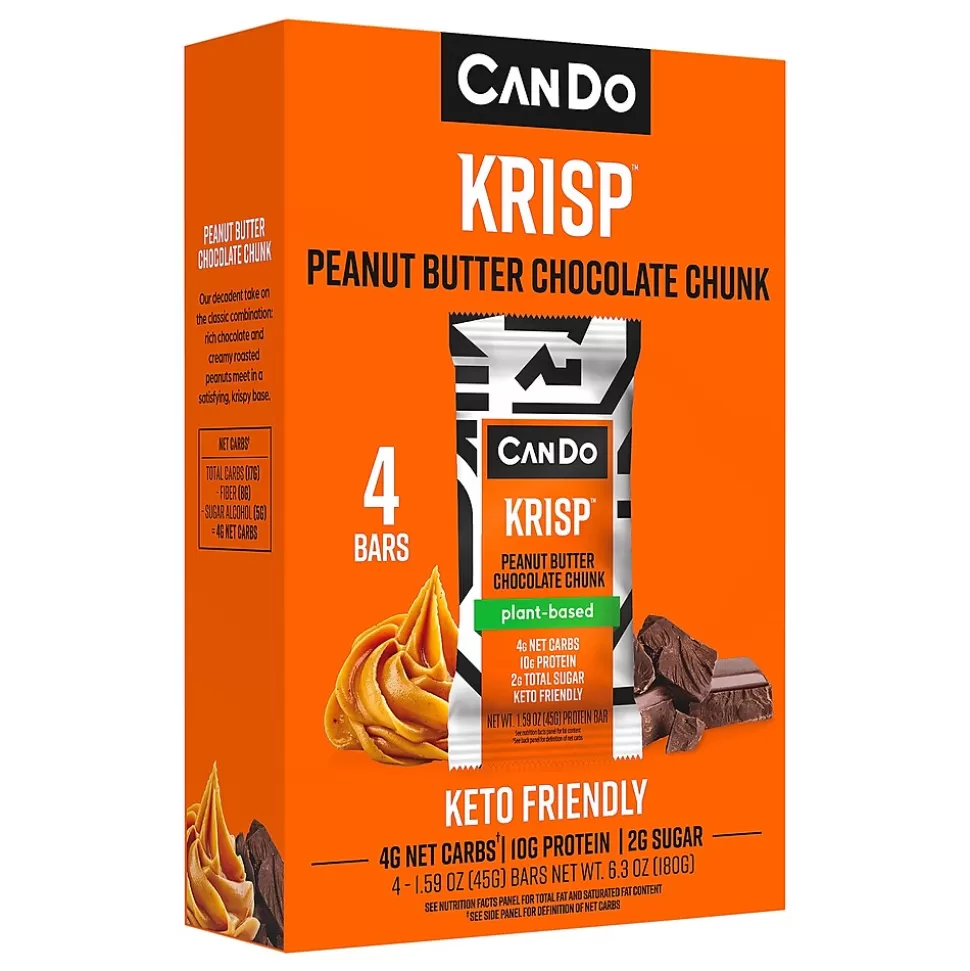 Cando Peanut Butter Chocolate Chunk Granola Bar, 4 Bars/Box 4/Box (367-00002) Best