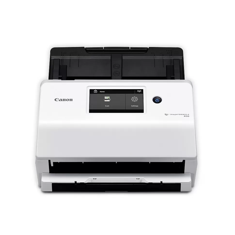 Canon imageFORMULA R50 USB Document Scanner, White (4823C001) Fashion