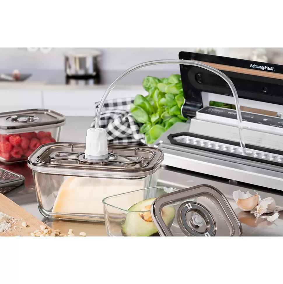 Caso Design VG 3000 3-Piece Food Vacuum Canister Set Glass (11177) Best