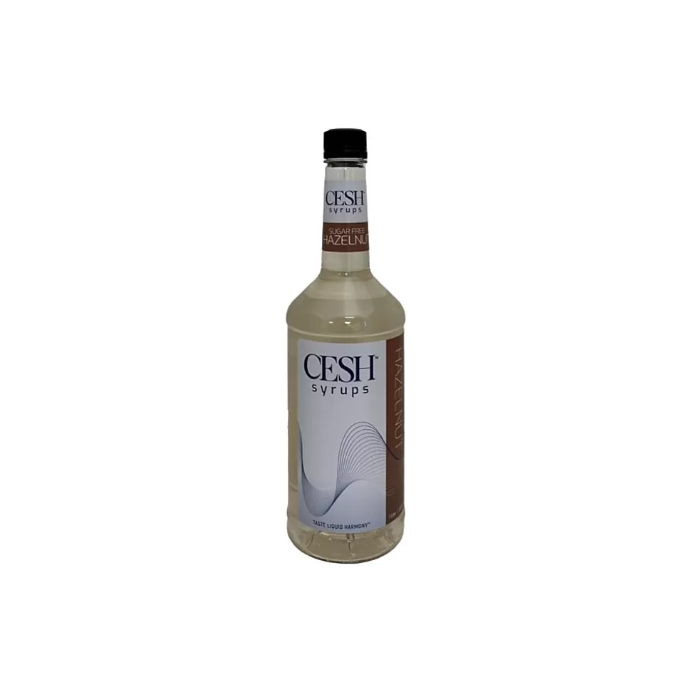 CESH Hazelnut Sugar-Free Syrup, 2/Carton (GRE79216) New