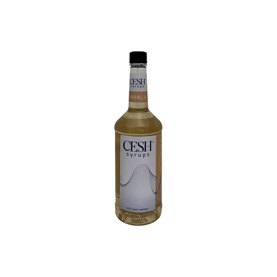 CESH Vanilla Syrup, 2/Carton (GRE79193) Outlet