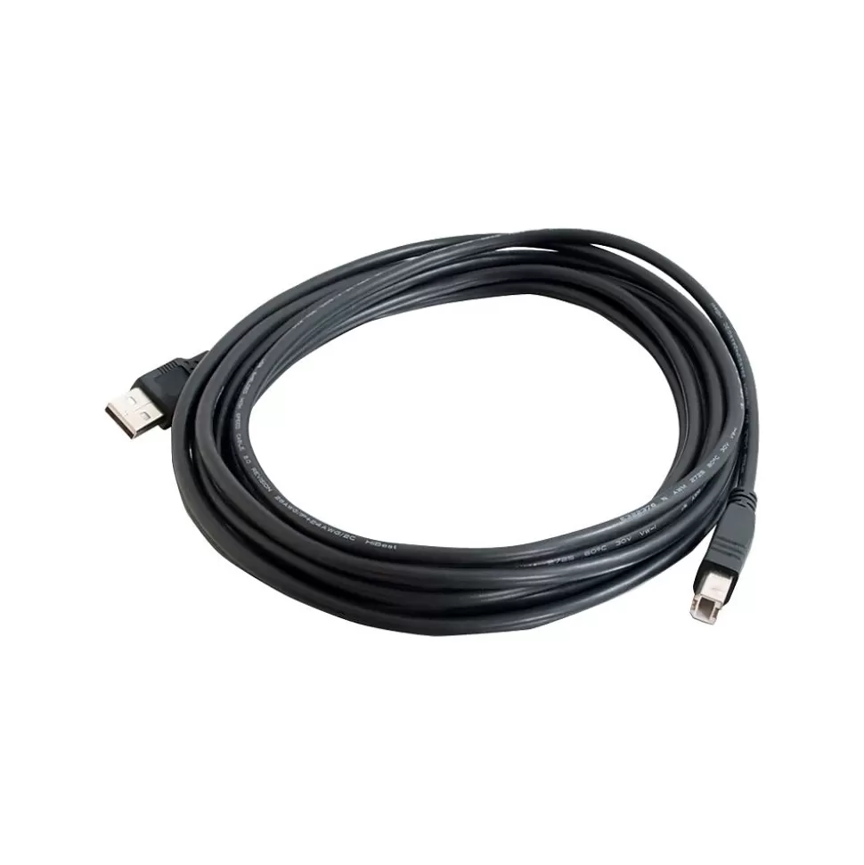 C2G Cables to Go C2G 6.56 ft. USB A Male/B Male, Black (28102) Discount