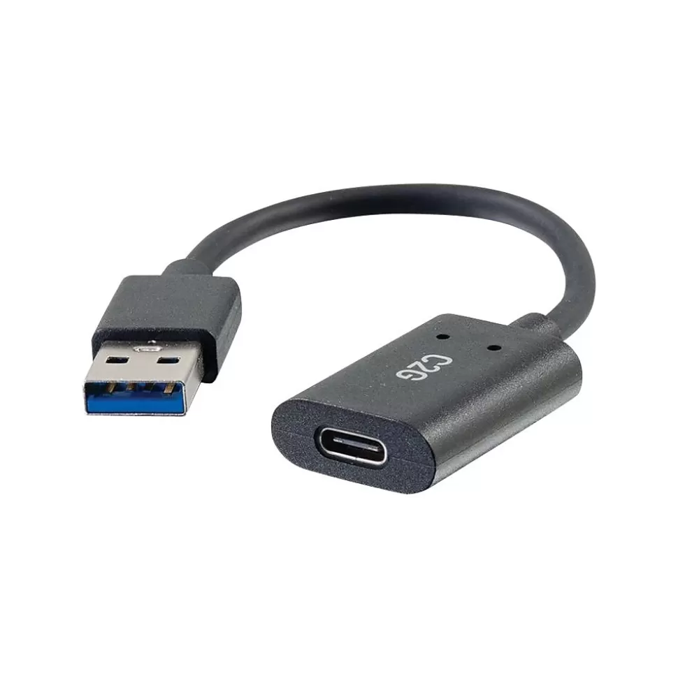 C2G Cables to Go C2G 0.5' USB A Cable, Black (54428) Outlet