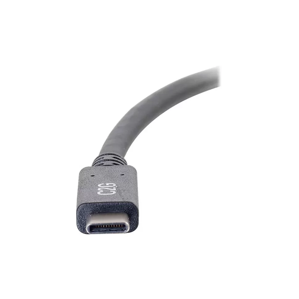 C2G Cables to Go C2G 6' USB A to C Cable, Black (28832) Flash Sale