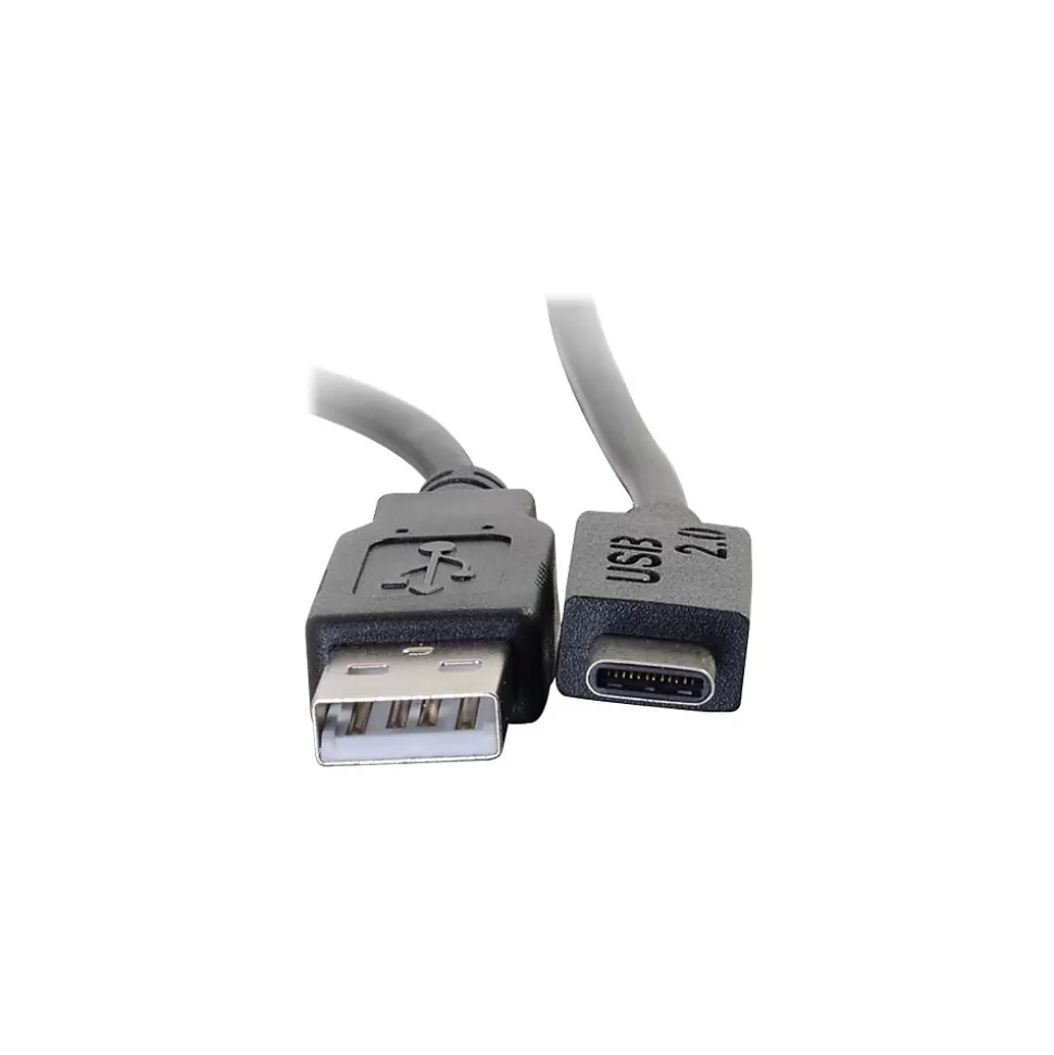 C2G Cables to Go C2G 6' USB C Male/A Male, Black (28871) Cheap