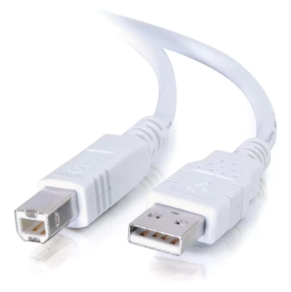 C2G Cables to Go C2G 1m USB 2.0 A/B Cable, White Cheap