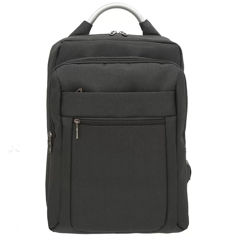 Club Rochelier Laptop Compatible Backpack, Large, Black (CRBP125-08) Best Sale