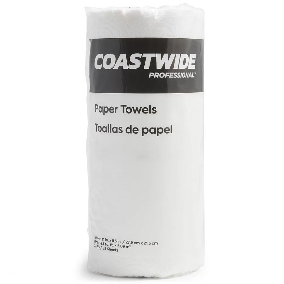 Coastwide Professional ™ Kitchen Rolls Paper Towels, 2-Ply, 85 Sheets/Roll (CW21810) Sale