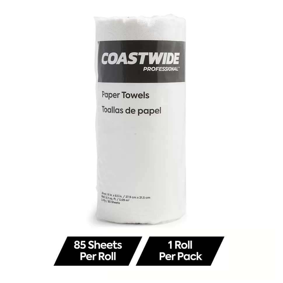 Coastwide Professional ™ Kitchen Rolls Paper Towels, 2-Ply, 85 Sheets/Roll (CW21810) Sale