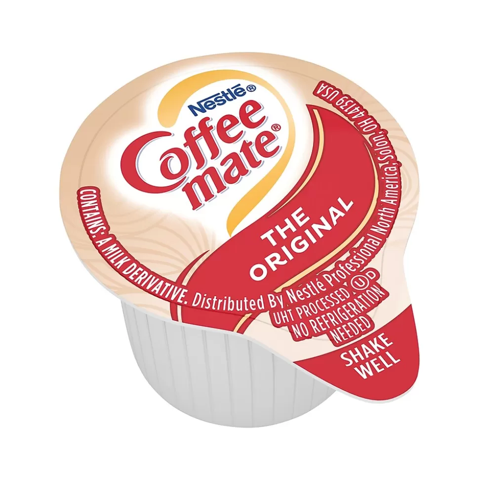 Coffee mate Original Liquid Creamer, 0.38 oz., 180/Carton (NES18002) Best Sale