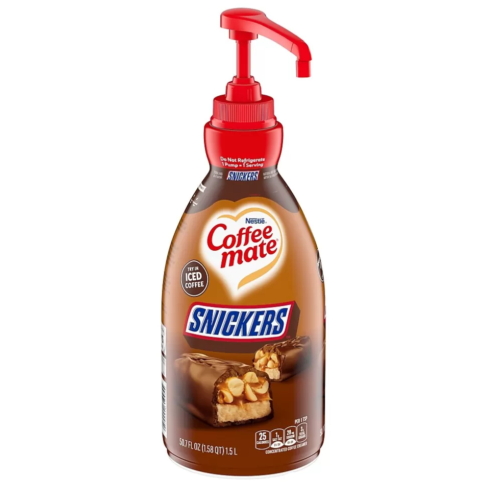 Coffee mate Snickers Liquid Creamer, 50.7 oz. (12439070) Flash Sale