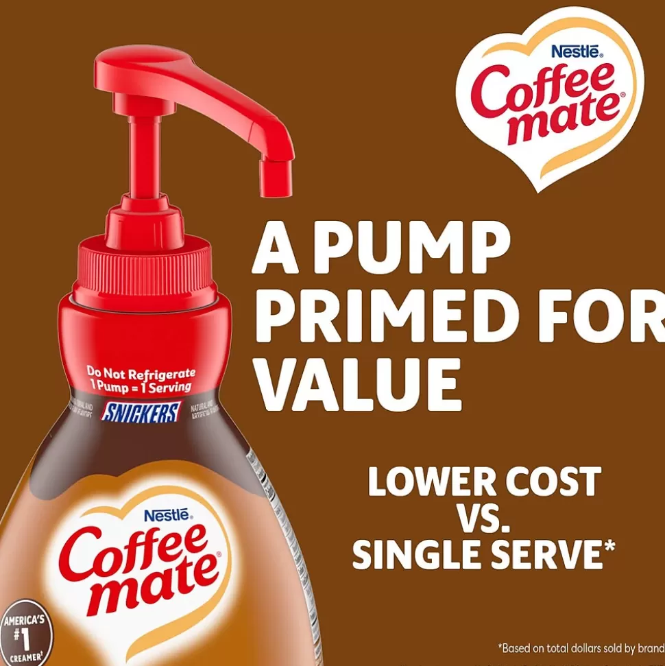 Coffee mate Snickers Liquid Creamer, 50.7 oz. (12439070) Flash Sale