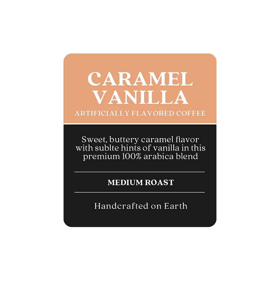 Copper Moon Coffee Copper Moon Caramel Vanilla Ground Coffee, Medium Roast, 12 oz. (205339) Sale