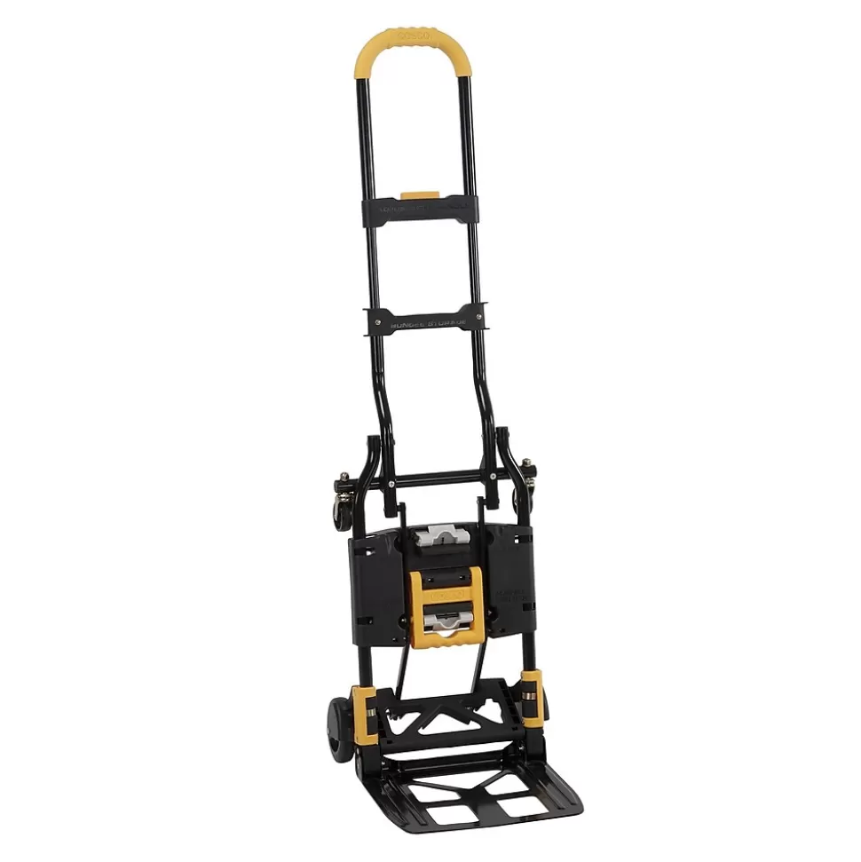 Cosco Convertible Hand Truck, 300 lb. Capacity, Black/Yellow (12225YGB1E) Outlet