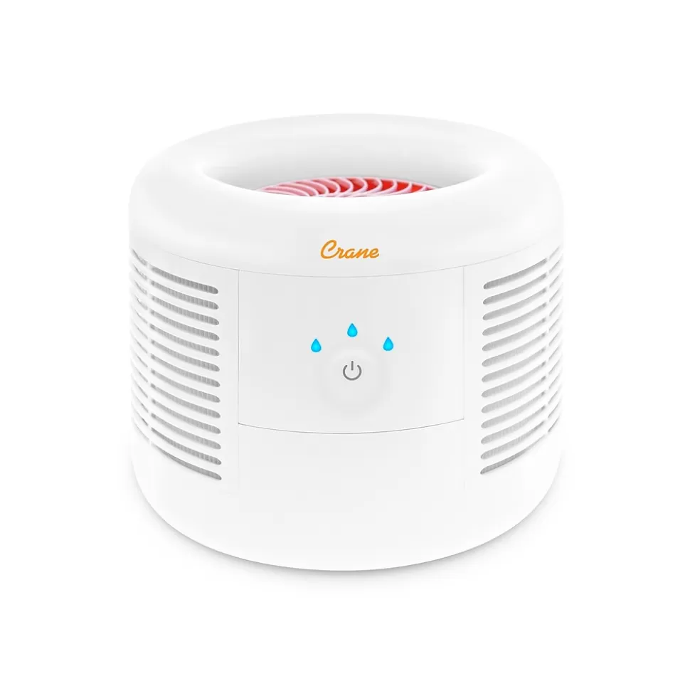 Crane HEPA Tabletop Air Purifier, 3-Speed, White (EE-7002AIR) Sale