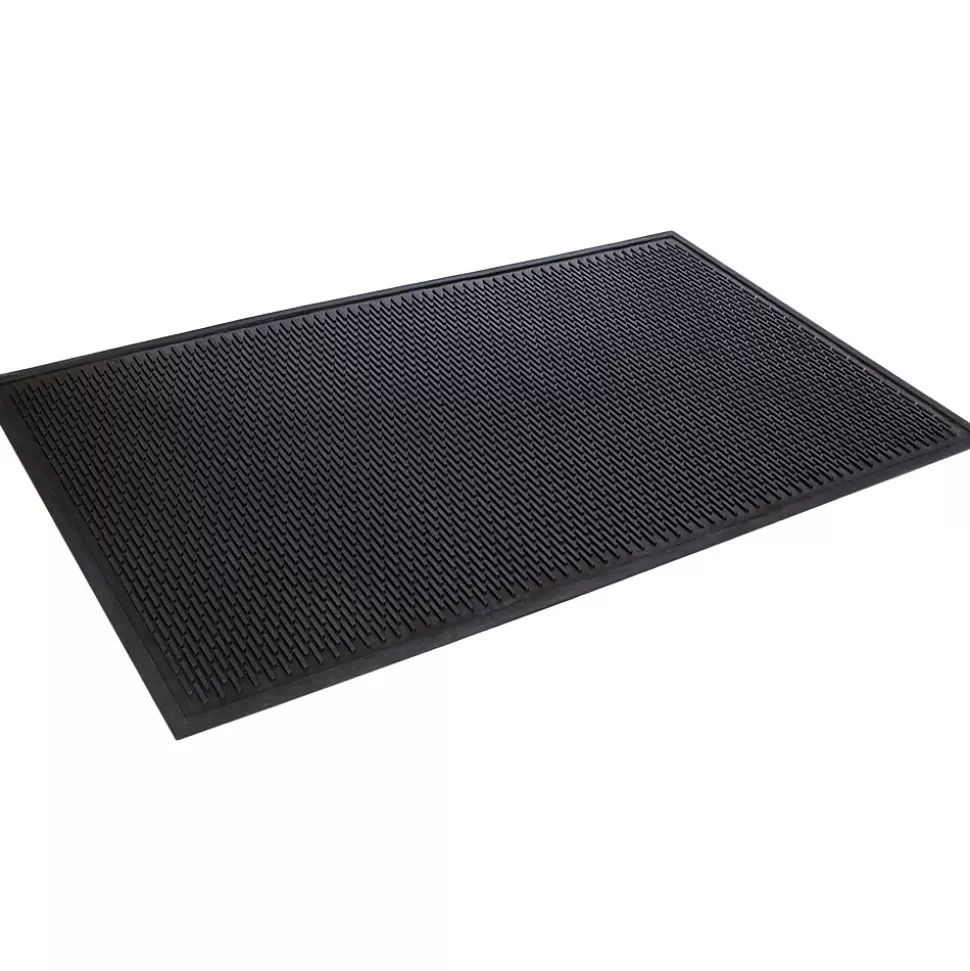 Crown Mats Crown-Tred Scraper Mat, 36" x 60", Black (TD 0035BK) Discount