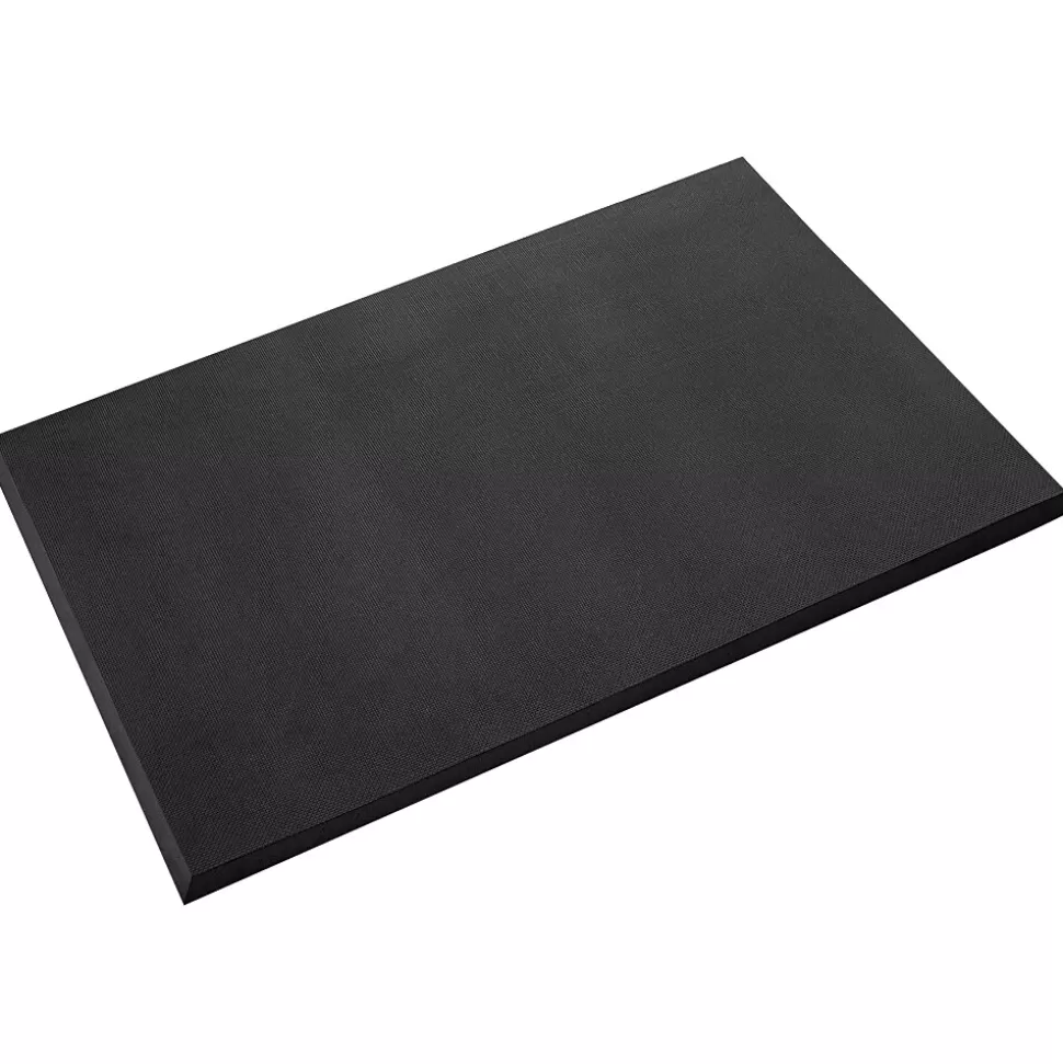 Crown Mats Para-Mount Anti-Fatigue Mat, 24" x 36", Black (PM 0023BK) New