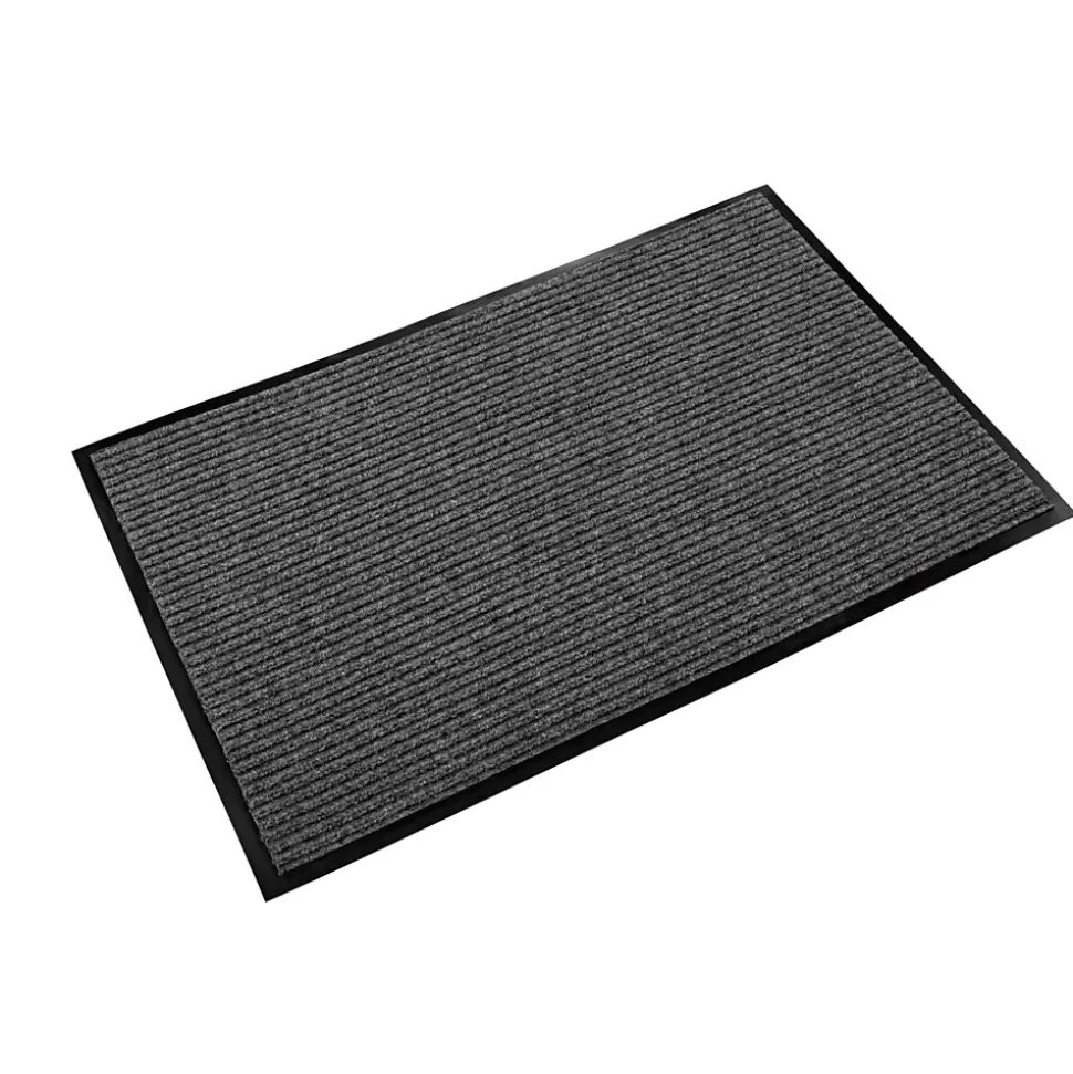 Crown Mats Crown Needle-Rib Wiper/Scraper Floor Mat, 36" x 60", Gray (CWNNR0035GY) New